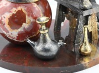 Композиция из бронзы и яшмы ХИМИК 037rk.1350998 Композиция из бронзы и яшмы ХИМИК 037rk.1350998