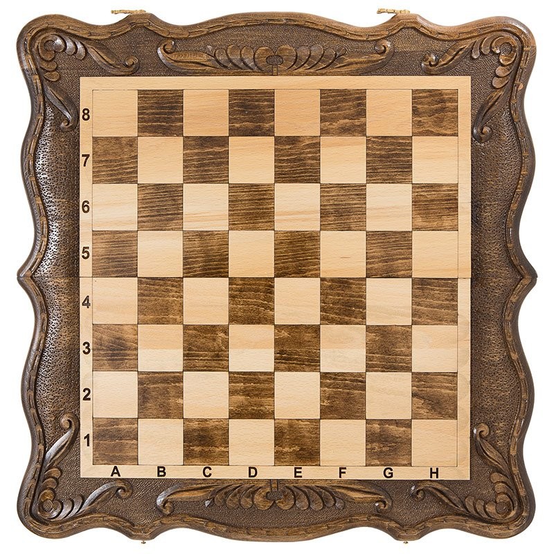 Шахматы + нарды резные GDam452 Шахматы + нарды резные GDam452