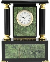 Часы каминные из жадеита и долерита ГЕОРГИЙ ПОБЕДОНОСЕЦ 037rk.3730414su