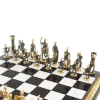 Шахматы подарочные РИМ с фигурами из бронзы AZY-123812