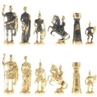 Шахматы подарочные РИМ с фигурами из бронзы AZY-123812