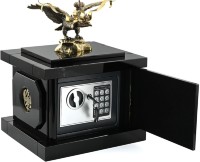 Часы-сейф из черного обсидиана-ДВУГЛАВЫЙ ОРЁЛ 037rk.1450440