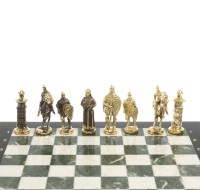 Шахматы подарочные из камня БОГАТЫРИ AZY-127560