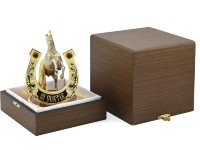 Сувенир ПОДКОВА НА СЧАСТЬЕ! на подставке из яшмы 037rk.3401010