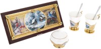 Кофейный набор на 2 персоны ЗИМНИЕ ПТИЧКИ 048-392