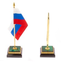 Настольный письменный набор из малахита ГЕОРГИЙ ПОБЕДОНОСЕЦ 072125279