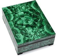 Шкатулка из малахита УЗОР AZRK-3200143-3 Шкатулка из малахита УЗОР AZRK-3200143-3