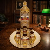 Водочный набор на 6 персон РОССИЯ 048-251