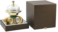 Икорница подарочная c малахитом ДВА ОСЕТРА 037rk3330304