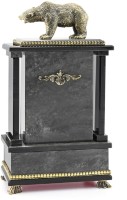 Часы из иризируещего обсидиана МЕДВЕДЬ AZRK-1450455