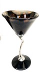Бокал для мартинии шампанского ЛЕТО AZJ-1404/black