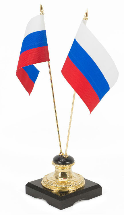 Подставка ДВА ФЛАГА AZY-117878