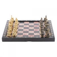 Шахматы из камня СЕВЕРНЫЕ НАРОДЫ AZY-119840