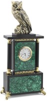 Часы каминные из малахита СОВА AZRK-3200555 Часы каминные из малахита СОВА AZRK-3200555