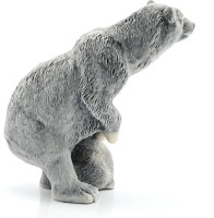 Фигурка из мраморной крошки МЕДВЕДИЦА С МЕДВЕЖОНКОМ НА ЗАДНИХ ЛАПАХ AZRK-1330490