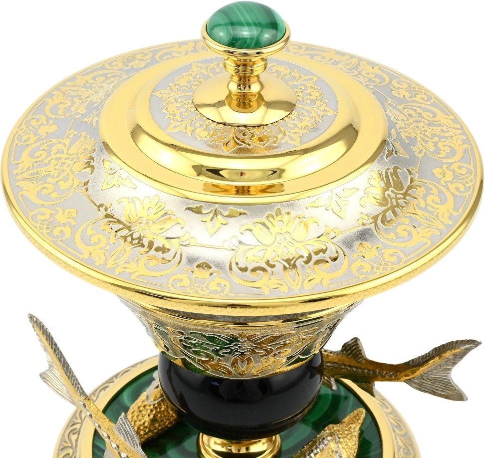 Икорница подарочная ДВА ОСЁТРА 037rk0318