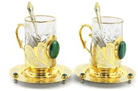 Чайный сервиз на 2 персоны МАЛАХИТ 0728750