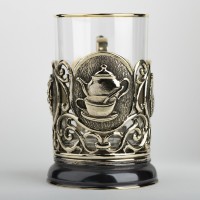 Подстаканник подарочный для чая ЧАЙ С МАЛИНОЙ 061.L1106