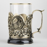 Подстаканник подарочный для чая ЧАЙ С МАЛИНОЙ 061.L1106