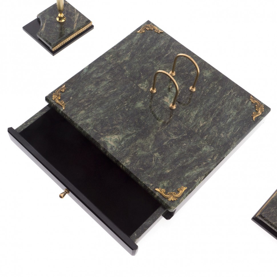 Настольный письменный набор КОНЬ НА ДЫБАХ AZY-122211