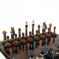 Шахматы из обсидиана КЛАССИКА AZY-122353