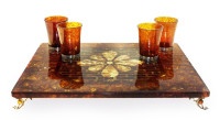 Чайный столик из янтаря AZJ-SHD-5m/chai