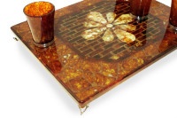 Чайный столик из янтаря AZJ-SHD-5m/chai