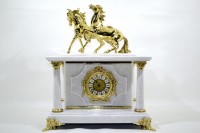 Часы-сейф мраморные ЛОШАДИ AZS047S019 Часы-сейф мраморные ЛОШАДИ AZS047S019