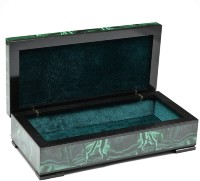 Шкатулка из малахита УЗОР 037rk.3200141-1