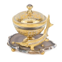 Икорница подарочная СТЕРЛЯДКА. Златоуст 0727867