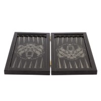 Нарды из камня с гравировкой МЕДВЕДЬ 072124924