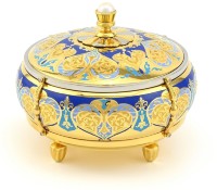 Шкатулка подарочная ЖЕМЧУЖИНА с эмалью AZRK-3331-044-3 Шкатулка подарочная ЖЕМЧУЖИНА с эмалью AZRK-3331-044-3