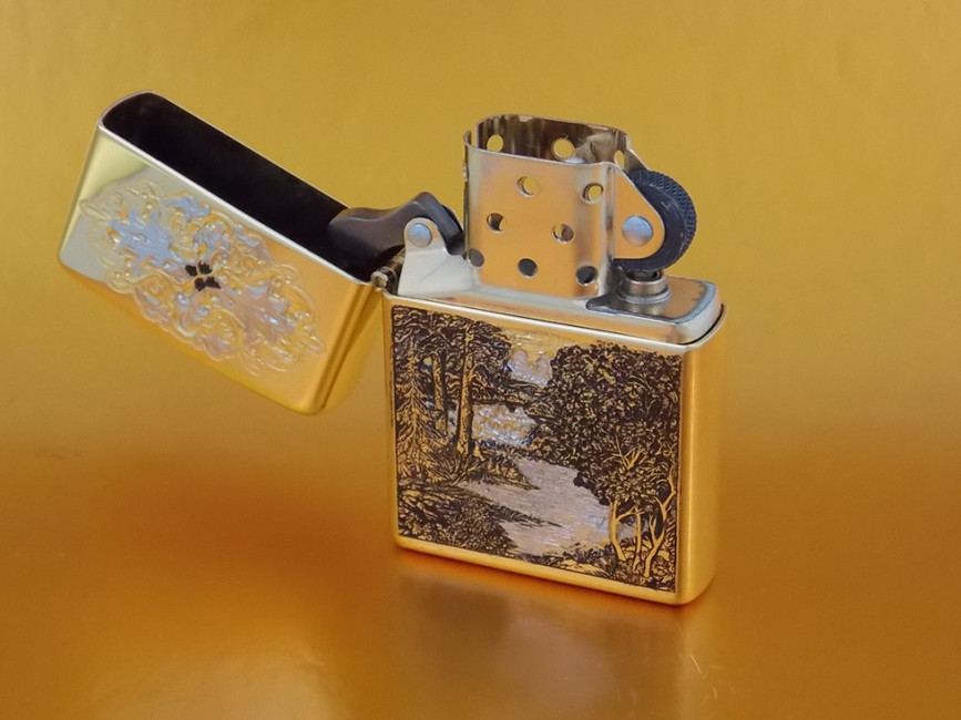 Зажигалка подарочная Zippo AZS 011.6 Зажигалка подарочная Zippo AZS 011.6