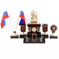 Настольный письменный набор для руководителя ВЕЛИКАЯ РОССИЯ AZY-3452