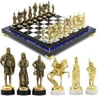 Шахматы подарочные с лазуритом РУСИЧИ 037rk.3740644
