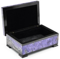 Шкатулка для драгоценностей из чароита AZRK-3410431