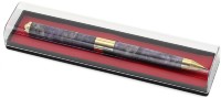 Подарочная шариковая ручка из чароита со вставками из латуни AZRK-3410749
