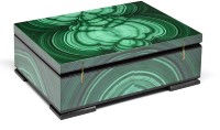 Шкатулка для драгоценностей из малахита 037rk.3200139-1 Шкатулка для драгоценностей из малахита 037rk.3200139-1