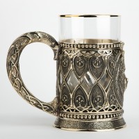 Подстаканник подарочный для чая МЕДВЕДЬ 3D 061.L1139 Подстаканник подарочный для чая МЕДВЕДЬ 3D 061.L1139