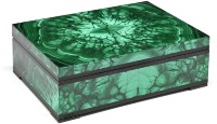 Шкатулка из малахита КОРОНА 037rk.3200137-2