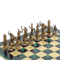 Шахматы подарочные ТРОЯНСКАЯ ВОЙНА MP-S-4-C-36-GRE