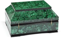Ларец из малахита для украшений 037rk.3200177-6