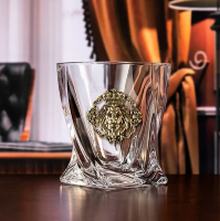 Набор бокалов для виски ЛЕВ И ЛЬВИЦА ЦАРСКИЕ в шкатулке с костерами GP-10059434 
