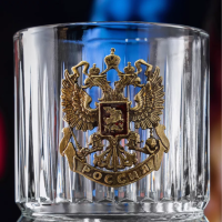 Бокал для виски ГЕРБ РФ GP-130001545