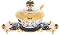 Икорница подарочная  на подставке КРАБЫ 048-348