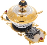 Икорница подарочная  на подставке КРАБЫ 048-348