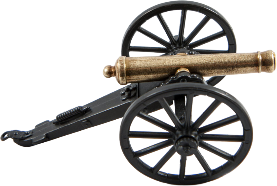Пушка декоративная Гражданская война США.1857 г. DE-446