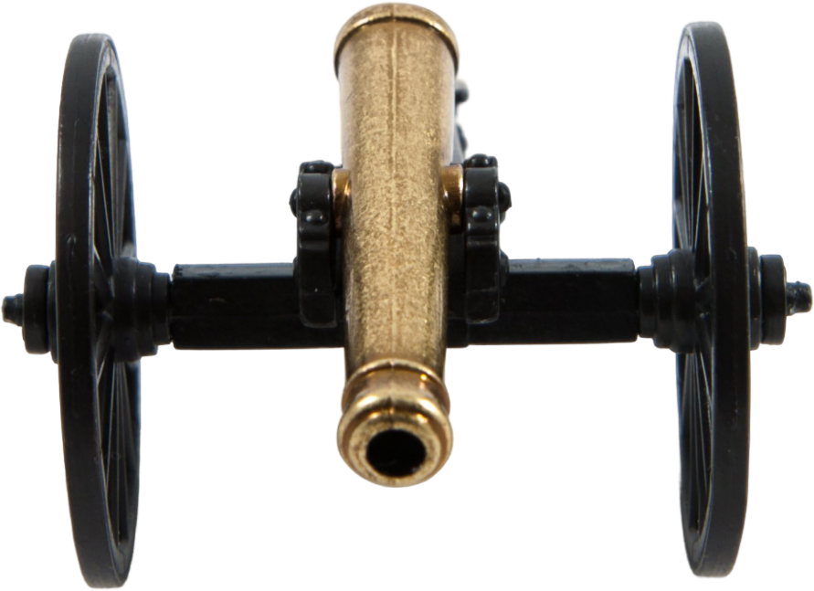 Пушка декоративная Гражданская война США.1857 г. DE-446