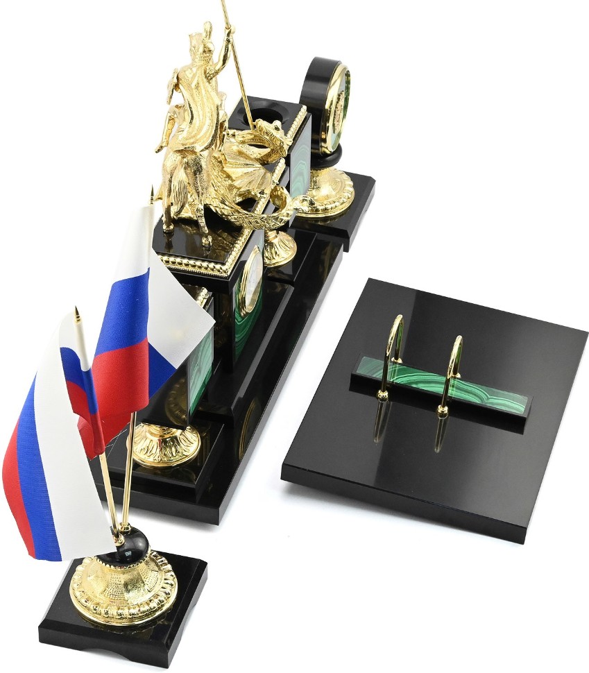 Письменный набор для руководителя ГЕОРГИЙ ПОБЕДОНОСЕЦ 037rk3200422