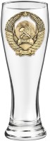 Бокал для пива в картонной коробке ГЕРБ СССР GP-13000773